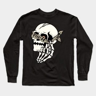 smile skull Long Sleeve T-Shirt